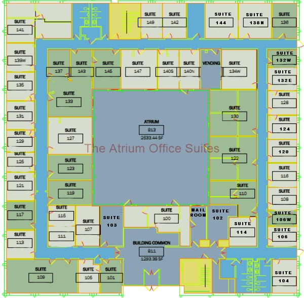 First Floor Office Plan